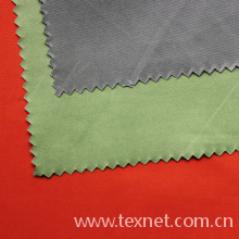 常州喜莱维纺织科技有限公司-涤锦棉平纹磨毛 时装面料